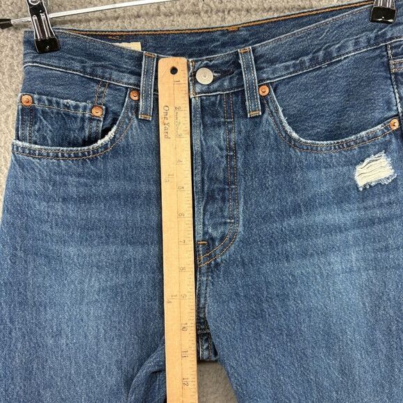 Levi's Premium 501® ORIGINAL CROPPED WOMEN'S JEANS size 26X26 - Picture 7 of 16
